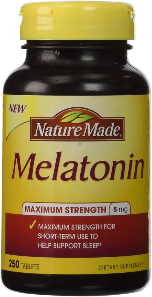 Nature Made® Melatonin 5 Mg., 250 Tablets