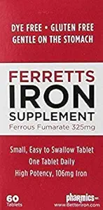Ferretts Tablets #60 (106 mg) 2 Pack