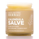 Calendula Salve, Calendula Cream, Drawing Salve, Calendula Ointment, Ora's Amazing Herbal, Coconut Free Salve made with Organic Calendula and Licorice Root, 4 oz