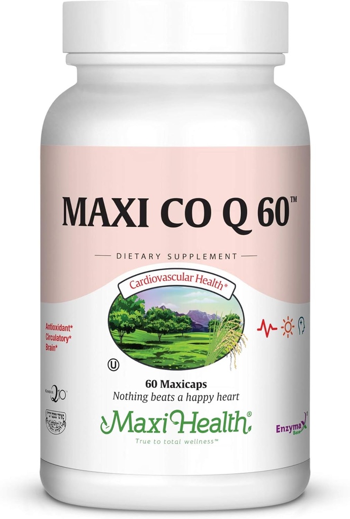 Maxi Health Co Q 60, 60 Mg, 60-Count
