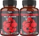 2 Packs 60 Capsules - 11 Herbs Combined with Ginseng, Ashwagandha, Tribulus & More.