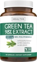 EGCG Green Tea Extract Capsules - Super High Potency Green Tea Pills Antioxidant Rich Formula Packed with Polyphenols Catechins & EGCG - 500mg Per Capsule - Non-GMO & Made in the USA (1 Month Supply)