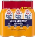 Simply Saline Extra Strength for Severe Congestion Relief Nasal Mist: 4.6oz 3-Pack