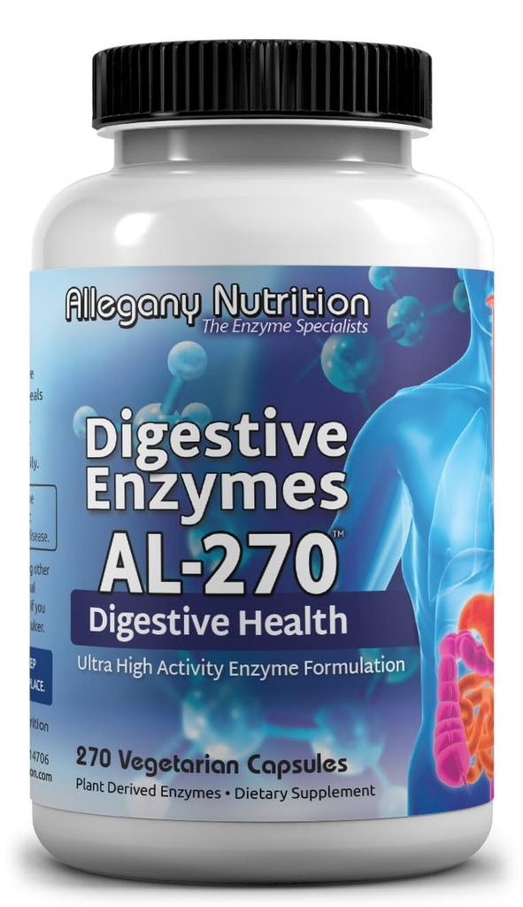 Gluten Free Digestive Enzymes - 270 Count