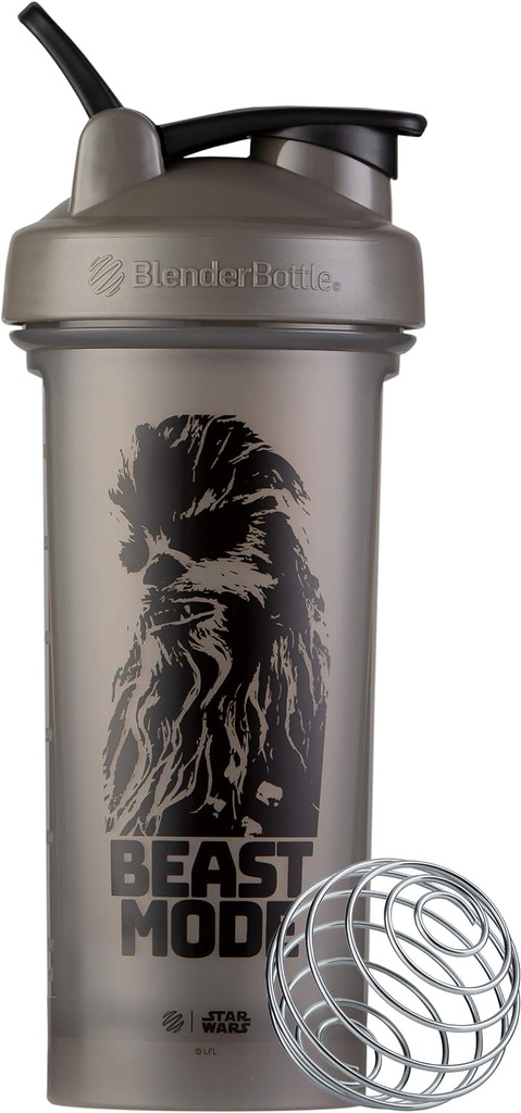 BlenderBottle Star Wars Classic V2 Shaker Bottle Perfect for Protein Shakes and Pre Workout, 28-Ounce, Beast Mode