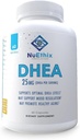 NuEthix Formulations DHEA 25mg Supplement for Women & Men, Includes Grapefruit Extract, Improved DHEA Hormone Support, Enhanced Bio-Availability, Sugar Free, Gluten Free, Non GMO, 60 Servings