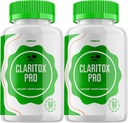 (2 Pack) Claritox Pro for Vertigo Capsules, Claritox Pro for Vertigo Reviews, ClaritoxPro for Vertigo Support Supplement Maximum Strength Nootropic Formula Pills Claritox Pro for Memory (120 Capsules)