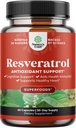 Youthful Trans Resveratrol Supplement - Resveratrol Capsules with AMPK Activator for Cellular Health & Vitality - AMPK Metabolic Activator for Metabolism Boost & Cellular Efficiency - 60 Count