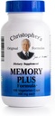 Christopher's Original Formulas Memory Plus Herbal Blend - Brain Supplements for Memory & Focus - Supports Cognitive Function, Energy, & Alertness