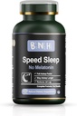 BNH Speed Sleep - Melatonin Free Formula - Ancient Chinese Remedy - 15 Herbs - Fall & Stay Asleep Faster - Wake Refreshed & Energized - No Groggy Feeling - Relax - Calms Mind- Drug Free - 180 Count
