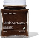 Apothékary Mind Over Matter Cognitive Support Mushroom Powder, Memory & Focus, Stress Relief Herbal Supplement, Sugar Free, Vegan, No Caffeine