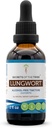 Secrets of the Tribe Lungwort Alcohol-Free Liquid Extract, Lungwort (Pulmonaria officinalis) Dried Leaf Tincture Supplement 2 oz
