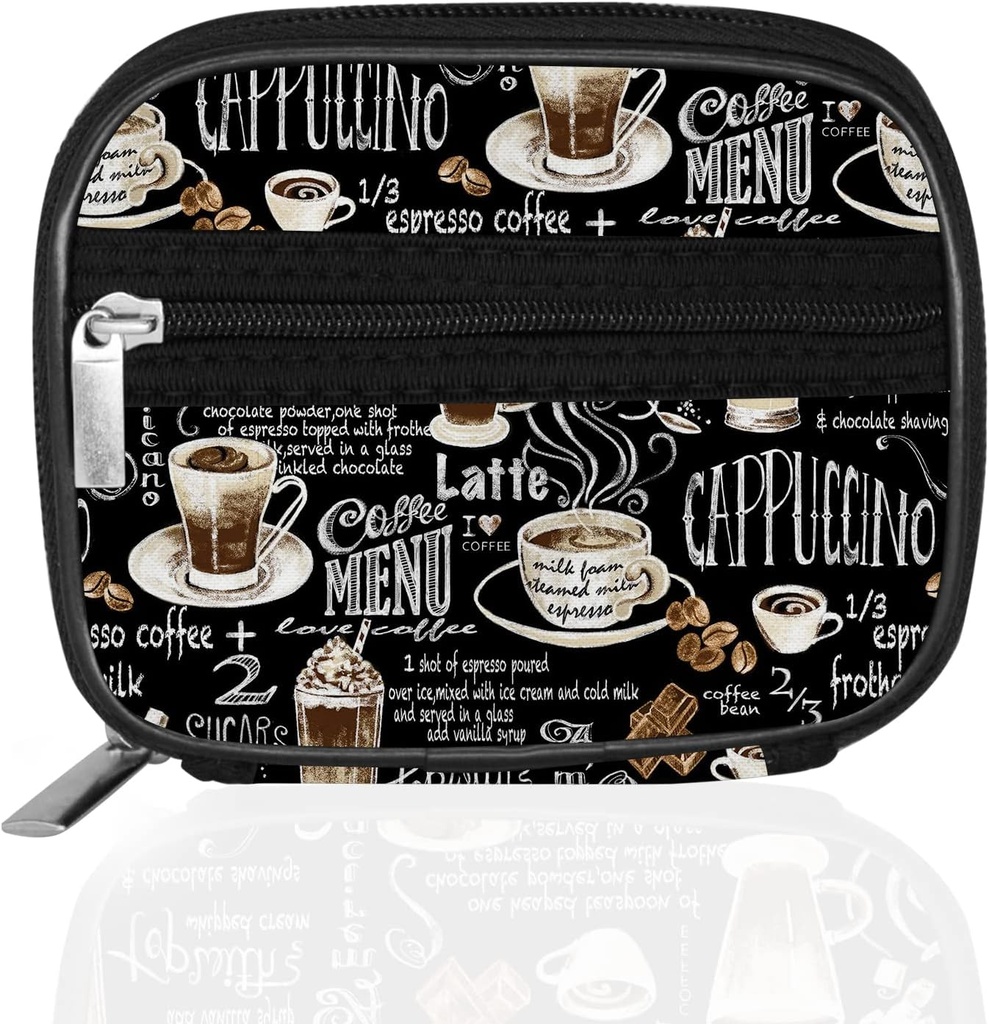 Serfeymi Weekly Travel Pill Organizer Pill Case for Purse with Removable 7 Day Pill Box, Fashionable Travel Medicine Organizer Pill Container for Medicine, Vitamin, Supplement - Black 02