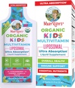 MaryRuth Organics Multivitamin for Kids | Sugar Free | Liquid Vitamins | Immune Support Supplement | Cognitive Health & Overall Wellness | USDA Organic | Vegan | Non-GMO | 14 Servings