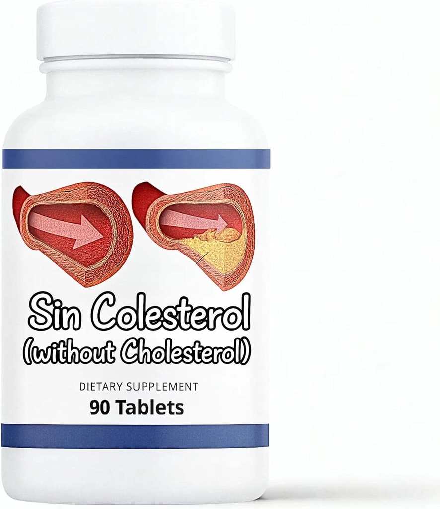 Sin Colesterol, Cholesterol Support, 90 Tablets 90 Tablets