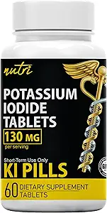 Nature's Fusions Potassium IodideTablets 130 mg - (60 Tablets)