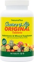 NaturesPlus Source of Life - 180 Tablets, Pack of 2 - Multi-Vitamin & Mineral Supplement - Supports Natural Energy & Overall Well-Being - Gluten Free, Vegetarian - 40 Total Servings