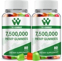 Natural Gummies Rich in Omega and Vitamin, Non-GMO 2-Pack 81402