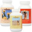 Solluna by Kimberly Snyder Digestive Starter Kit — Digestive Enzymes + SBO Probiotics (with Prebiotics & Postbiotics) + Colon Cleanser Vegan Friendly & Non-GMO