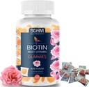 SOHM Biotin Gummies, Biotin Gummies for Healthy Hair,Skin and Nails -Multivitamin Gummies for Adults,Suppliments for Men,Women