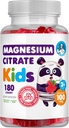 DR. MORITZ Sugar-Free Calm Magnesium Gummies for Kids and Adults - Non-GMO Magnesium Citrate Gummies - Raspberry Flavor - 1-Pack (180 Count)