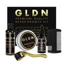 GLDN Beard Kit | Includes Beard Oil, Beard Serum, Beard Comb & Beard Derma Roller