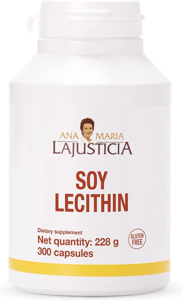 ANA MARIA LAJUSTICIA, Soy Lecithin 300 capsules