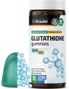 BIO KRAUTER L-Glutathione Gummies - 500 mg - 90 Vegan Chews - Reduced Glutathione Supplement - Antioxidant Supplement