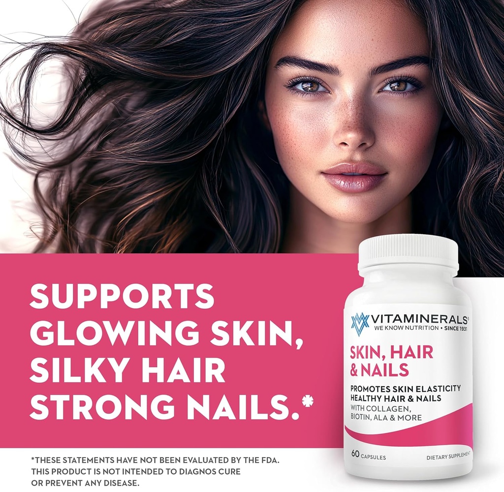 Vitaminerals 217 Hair, Skin & Nails 60 Capsules