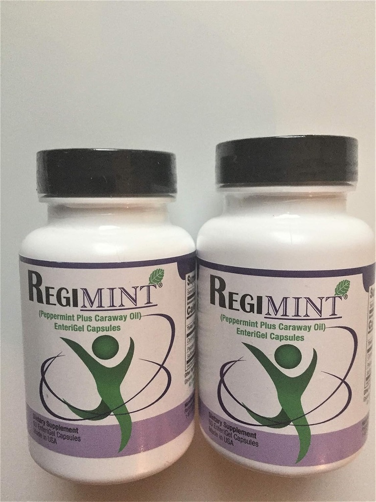 Peppermint Oil Plus Caraway Enteric Caps. IBS (2-pack/120ct) (2)