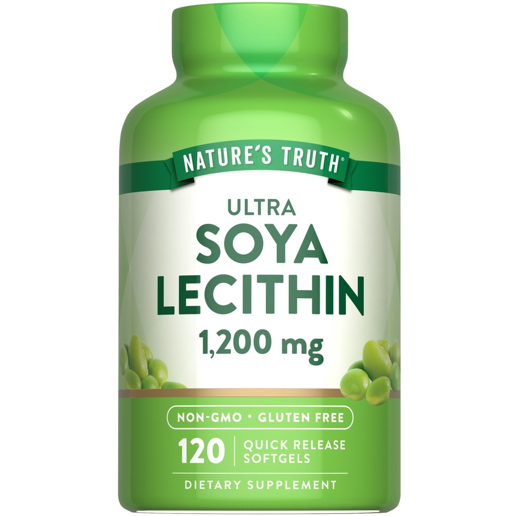 Nature's Truth Ultra Soy Lecithin | 1200 mg | 120 Softgels