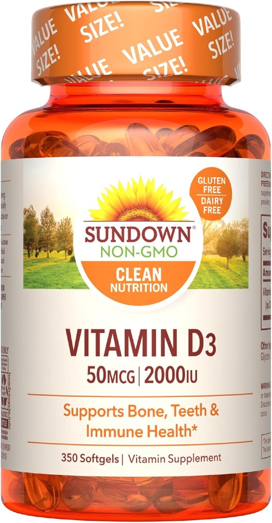 Sundown Vitamin D3