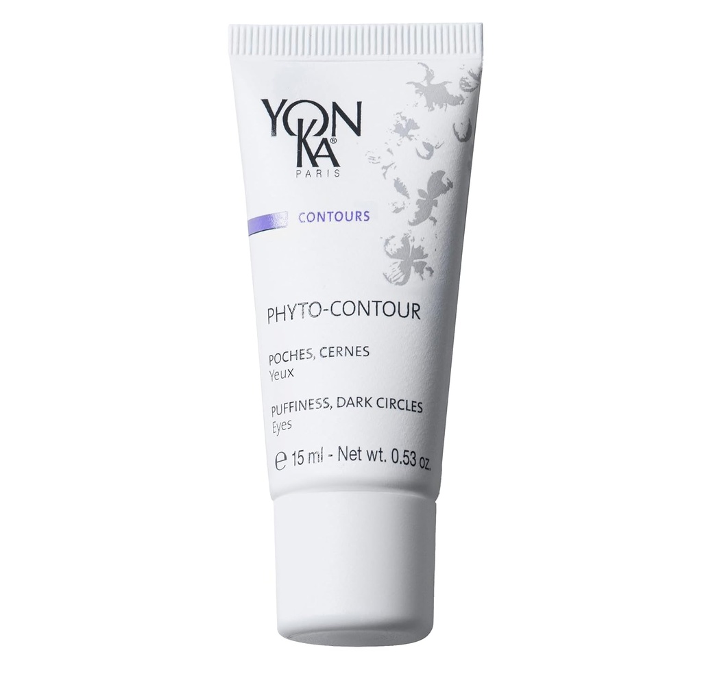 Yonka Phyto-Contour | Anti-Aging Eye Cream with Rosemary Extract | Reduces Puffiness & Dark Circles | For All Skin Types and Paraben-Free | 0.5 fl oz