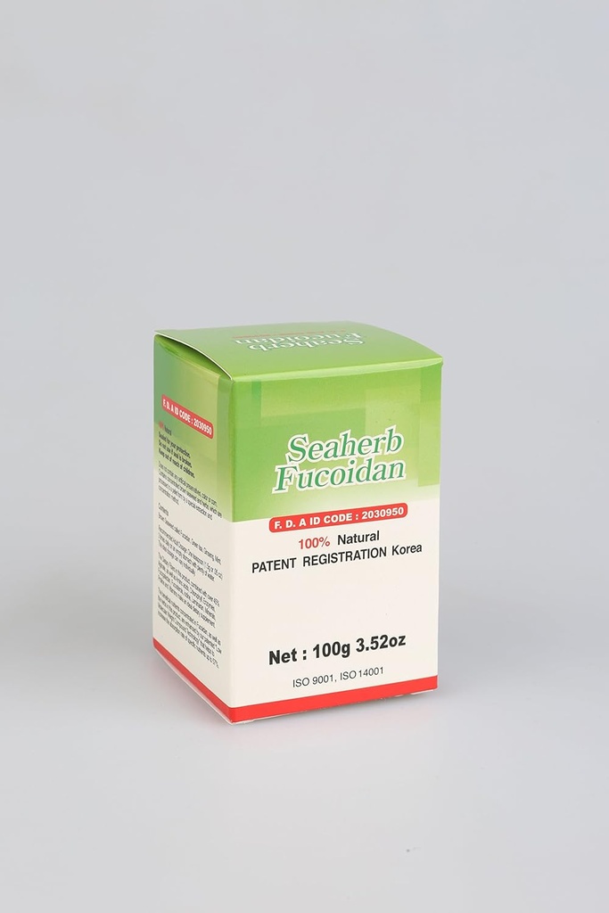 100% Natural Brown Seaweed Extract Fucoidan USFDA Passed(ID Code 2030950)[Powder Type] (100g)