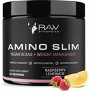 Amino Slim - Slimming BCAA Weight Loss Drink for Women, Vegan Amino Acids, L-Glutamine Powder for Post Workout Recovery & Fat Burning | Daily Appetite Suppressant, Metabolism Booster Stress Relief