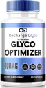 Recharge Glyco Capsules, Recharge Glyco-Optimizer for Health and Wellness, All Natural Glyco Support, Official Glyco Optimizer, RechargeGlyco Reviews (60 Capsules)