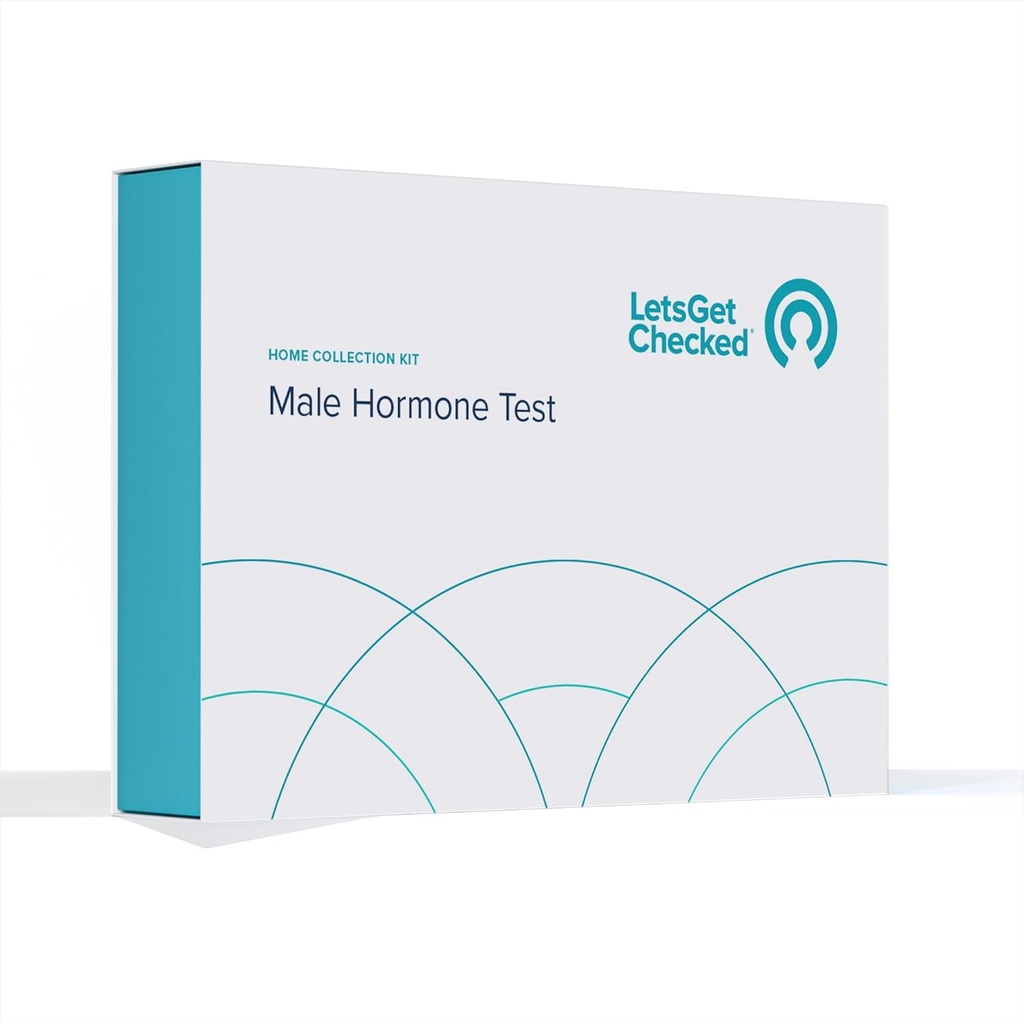 LetsGetChecked - at-Home Male Hormone Test | Test for Testosterone, Sex Hormone Binding Globulin (SHBG), Free Androgen | CLIA-Certified Results in 2-5 Days | 100% Private & Discreet | Accurate & Fast