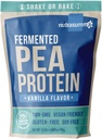 Nutrasumma Pea Protein Powder, Vanilla Vegan Flavor, 100% Plant Based, No Artificial Sweeteners, Non-GMO, Gluten Free & Soy Free, 2 LB