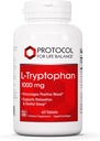 PROTOCOL FOR LIFE BALANCE L-Tryptophan 1000mg - Sleep Support Promotes Relaxation - 60 Tabs