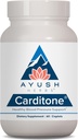 Ayush Herbs Carditone - Natural Heart Health Supplement for Women & Men, BP Formula, Holistic Heart Support with Rauwolfia, Arjuna, Calcium, and Magnesium - 60 Vegetarian Caplets (1 Count)