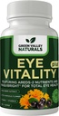 GREEN VALLEY NATURALS Eye Vitality Plus Supplement, with Areds-2 Nutrients, Maquibright, Marigold Flower, Vitamins C & E, Zinc, Copper, 60 Capsules (1)