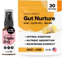 Complement Triple B12 Spray & Gut Nutrition Bundle – Comprehensive Vegan B12 Supplementation and Digestive Health Support