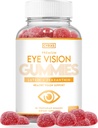 Generic Cyrixs Health Eye Vision Gummies - Lutein & Zeaxanthin Eye Health Supplement for Adults - Delicious Mango Flavored Eye Vitamins - Eye Comfort and Blue Light Defense for Crystal-Clear Vision