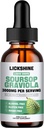 1 Packs 3000MG Soursop Graviola Liquid Drop for cell Support &Regeneration, lmmune, Gut, Antioxidant, Mood, Relax, Liver and Sleep Zzz - Soursop Graviola Leaf Extract, Sea Moss, Turmeric - 2Fl Oz