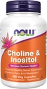 Choline & Inositol, 500 mg, 100 Caps by Now Foods (Pack of 6)