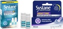 Systane Hydration Multi-Dose Preservative-Free Eye Drops Dry Eye Relief Twin Pack (2x10ml) & Nighttime Lubricant Eye Ointment 3.5g Tube
