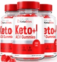 rize labs - Keto Bites ACV Gummies for Advanced Weight Loss, All Natural Apple Cider Vinegar Supplement (180 Gummies)