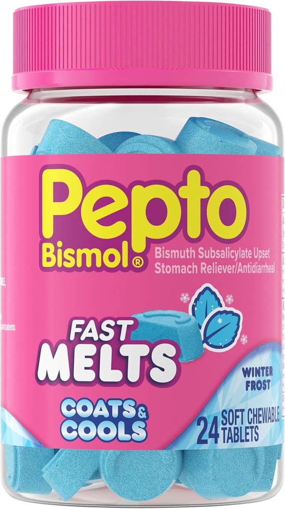 Pepto Bismol, Fast Melts, 24 Count