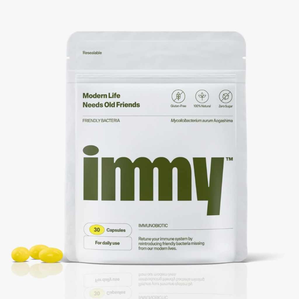 IMMY Immune Supplement for Mood Support and Gut Health, 30 ct. - Supports Joint Relief, Focus & Mood Support, Natural Calming Aid