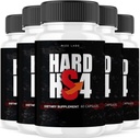 rize labs Hard HS4 Capsules for Men's Health, Extra Strength Pills, Male Support for Overall Performance, Hard HS4 Maximum Formula, Pastillas - Pack of 5(300 Capsules)